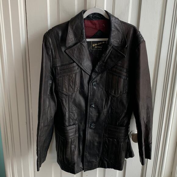 Raffaelo Golden Collection Vintage Leather Jacket - Picture 2 of 10